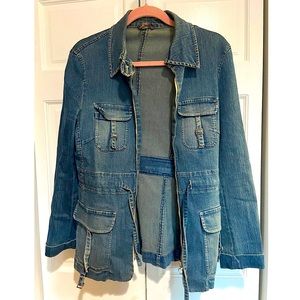 ZARA denim long jacket